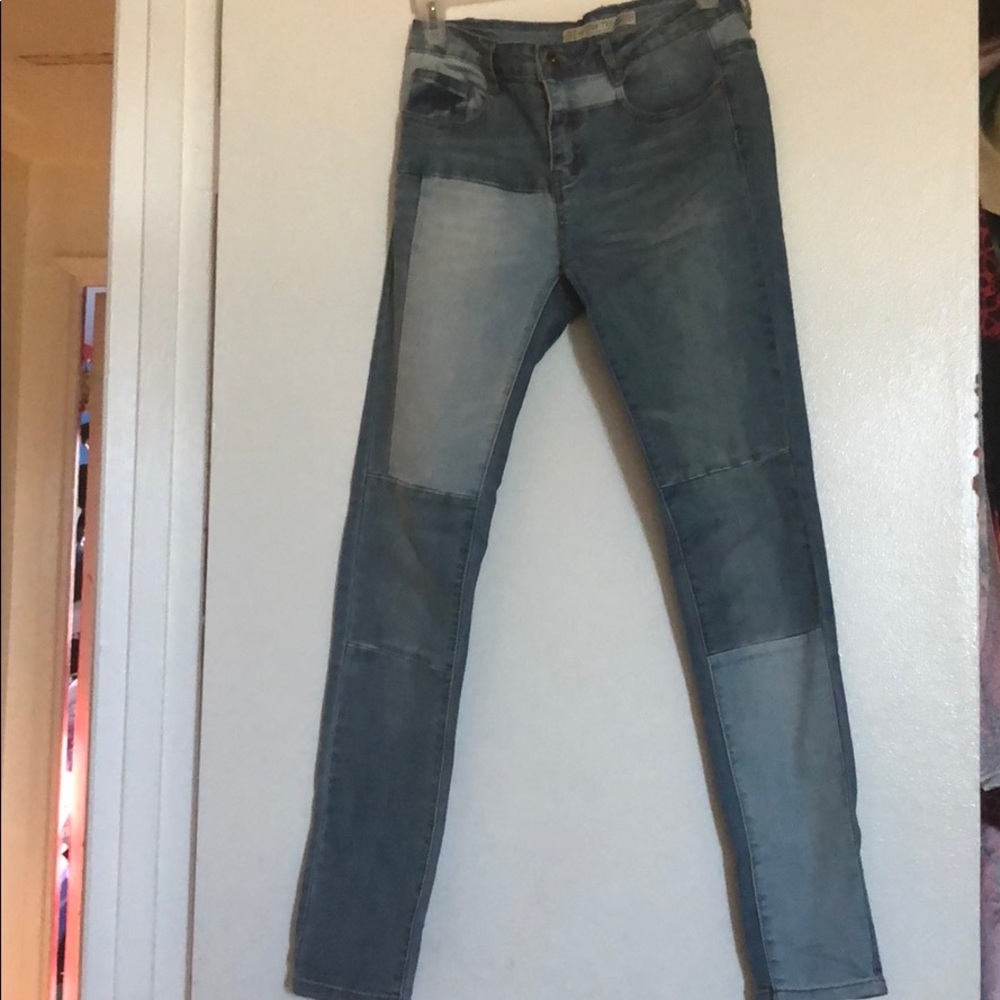 To tone jeans